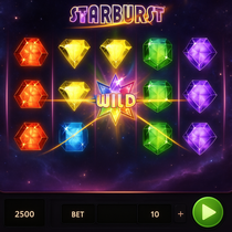 RoyalSea Casino - Starburst Slot Game by NetEnt